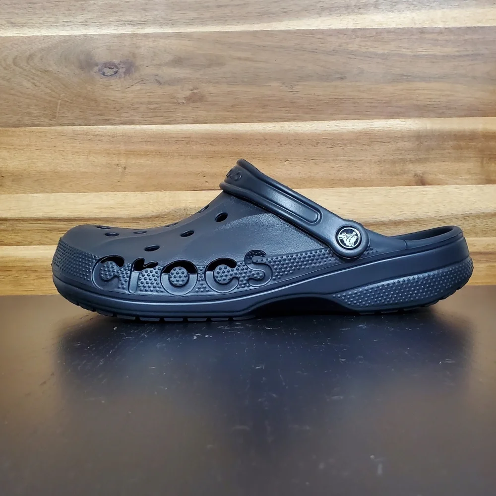 CROCS Black Baya Clogs Men's Size 10